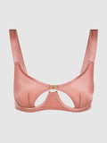 Pia Unlined Cutout Mesh Bra - Fredericks of Hollywood
