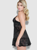 Dahlia Lace Babydoll - Frederick's of Hollywood