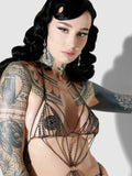 Ziggy Rhinestone Teddy - Fredericks Of Hollywood