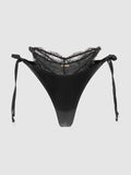 Onyx Double Layer & Lace Swim Cheeky - Fredricks of Hollywood