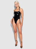 Onyx Corset Swim One Piece - Fredricks of Hollywood
