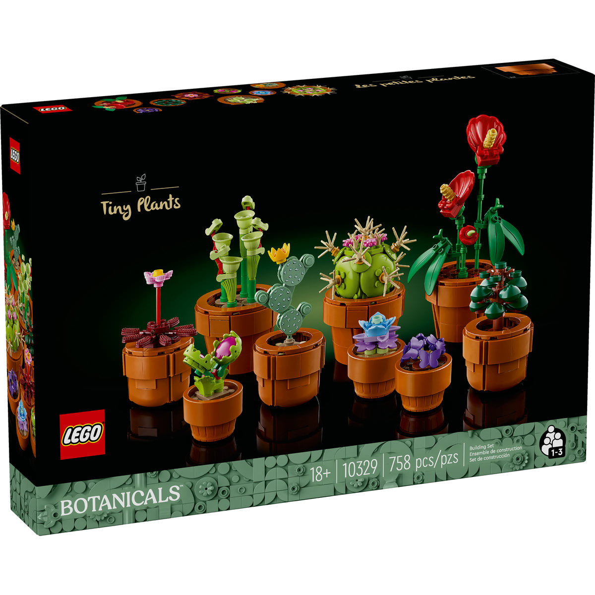 LEGO® Icons Tiny Plants Building Set for Adults 10329