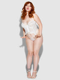 Dahlia Lace Bustier - Frederick's of Hollywood