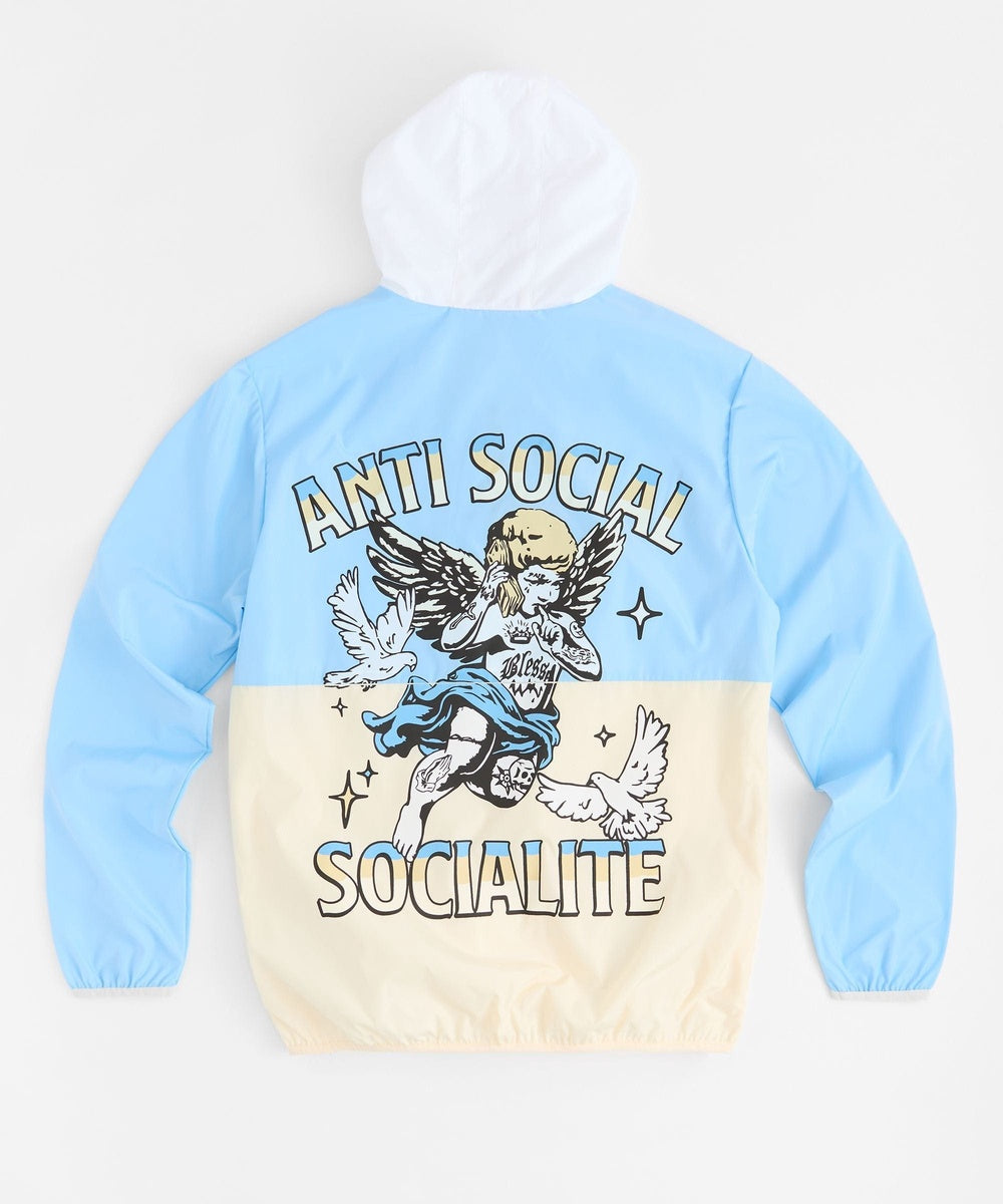 Anti Social Anorak Jacket - Light Blue