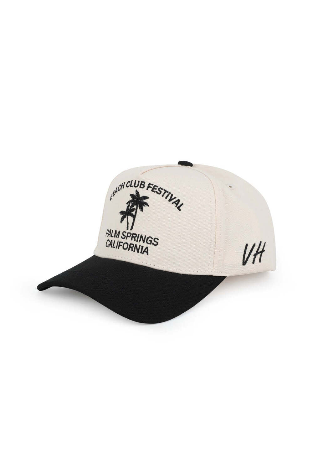 Vintage Havana Vintage Havana Trucker Hat for Women & Men – Black & Tan Adjustable Cap – Embroidered - Beach Club Festival