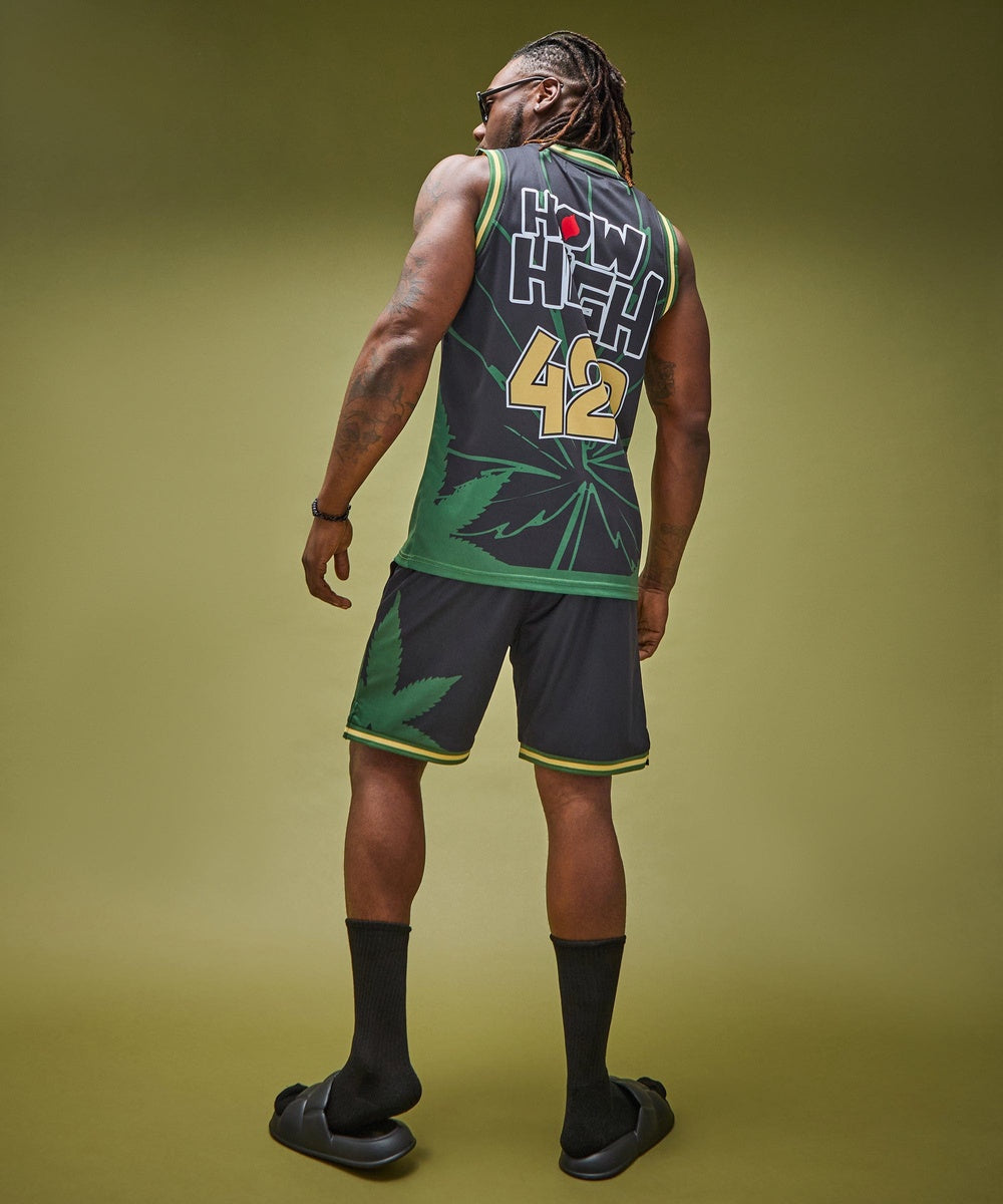How High Basketball Short - Black