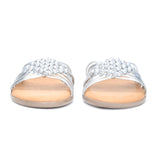 Elena - Silver Sandals