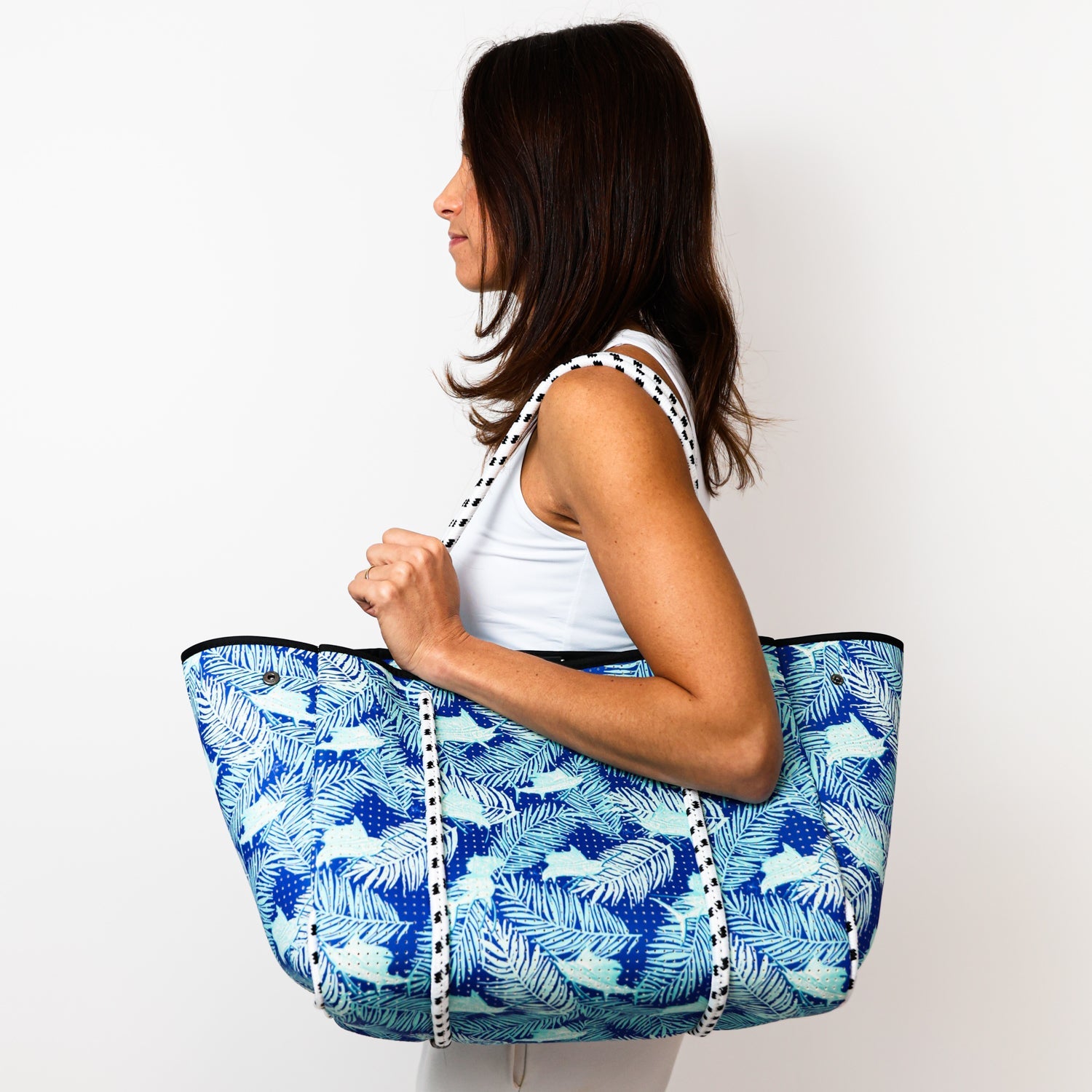 GUY HARVEY X POPUPS BRAND EVERYDAY TOTE SAILFISH PALM