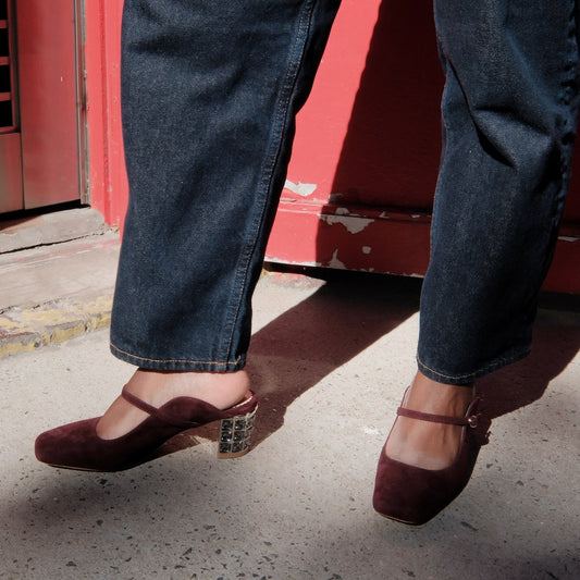 Lola Suede Mule