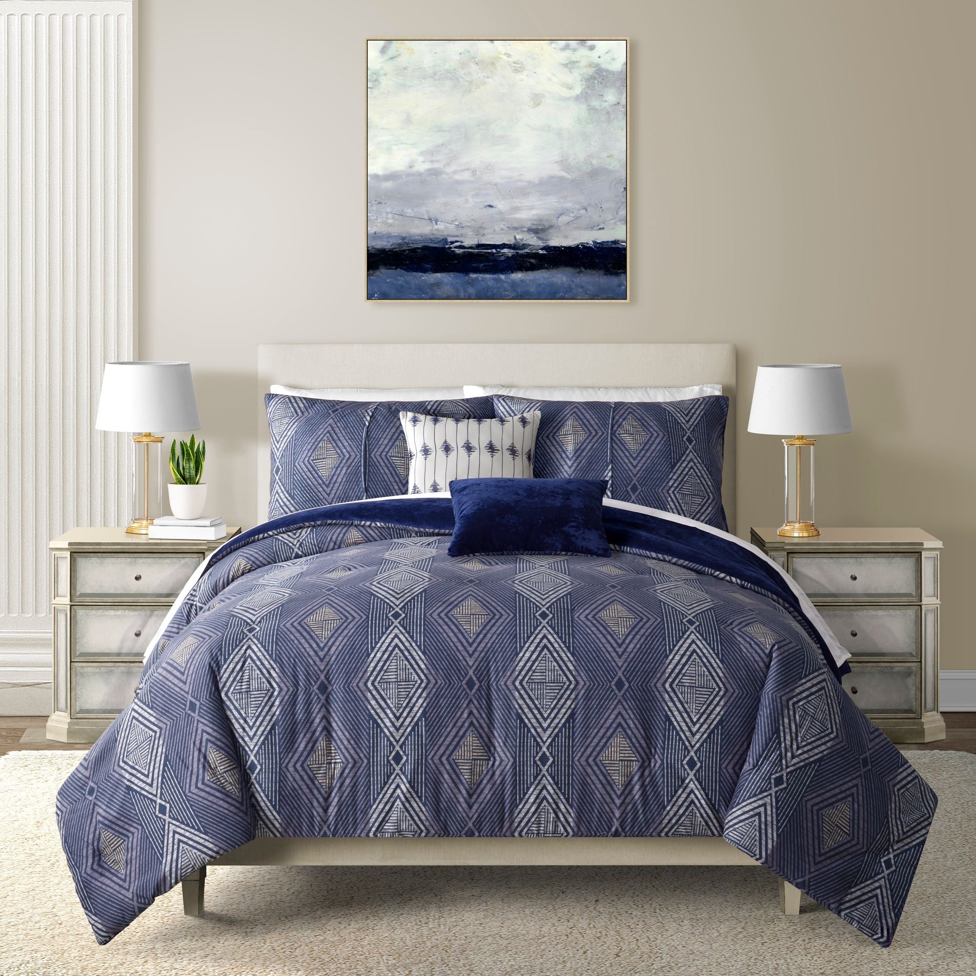 Geo 5 Piece Comforter Set