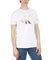 Short Sleeves Gold/Silver Metallic Monogram Tee