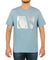 Short Sleeves Matte Metallic Monogram Tee