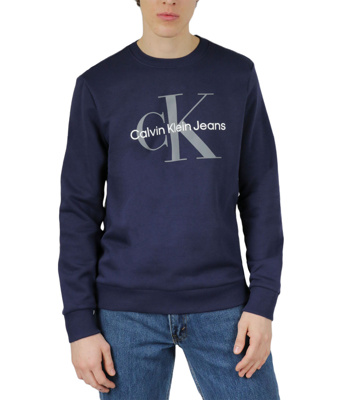 Long Sleeves Monogram Crewneck Shirt
