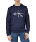 Long Sleeves Monogram Crewneck Shirt