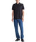 Ss Tech Zip Polo Black