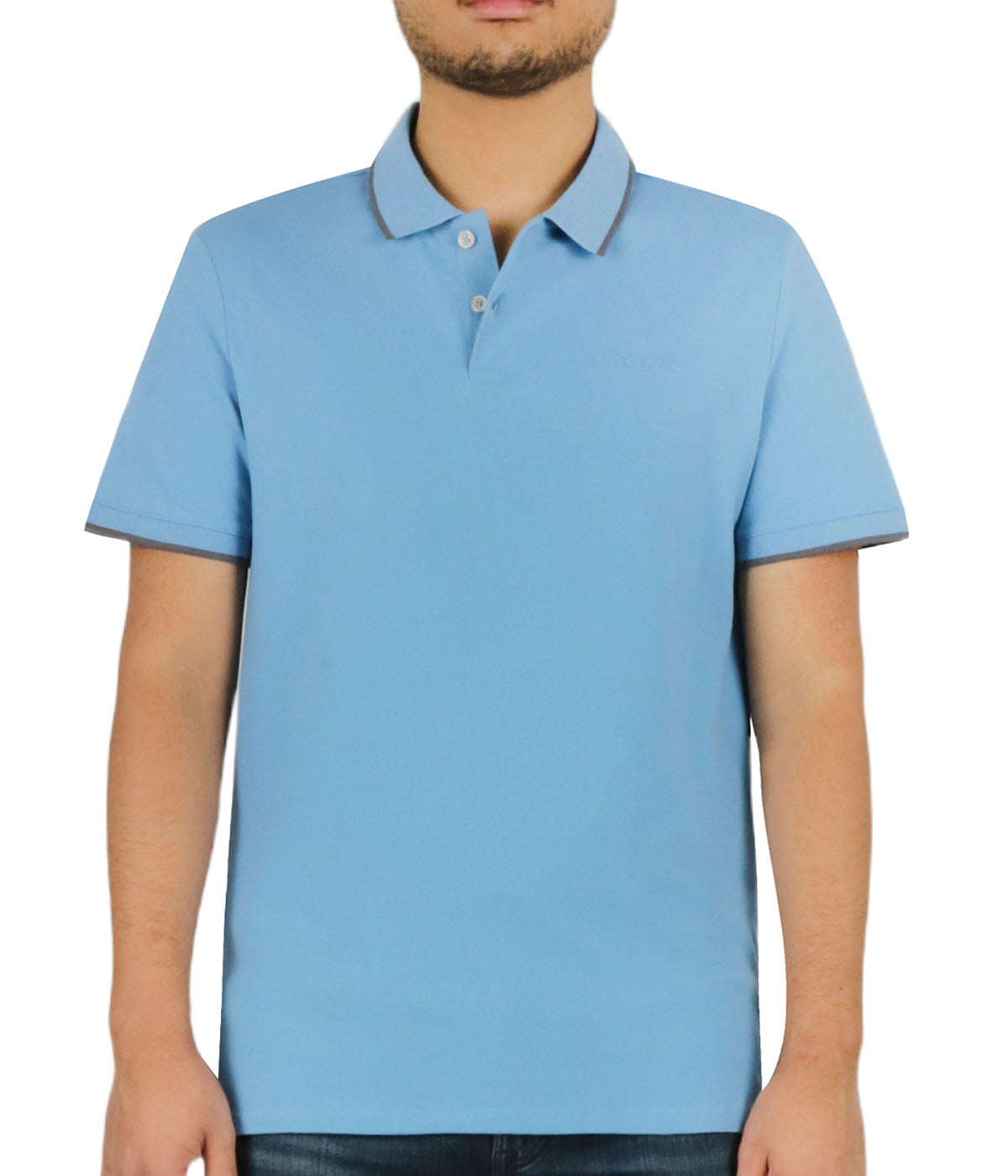 Short Sleeves Stretch Pique Polo