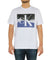 Short Sleeves Torn Logo Crew Tee