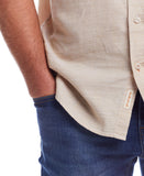 Weatherproof Vintage Men's L/S Solid Cotton Twill Shirt