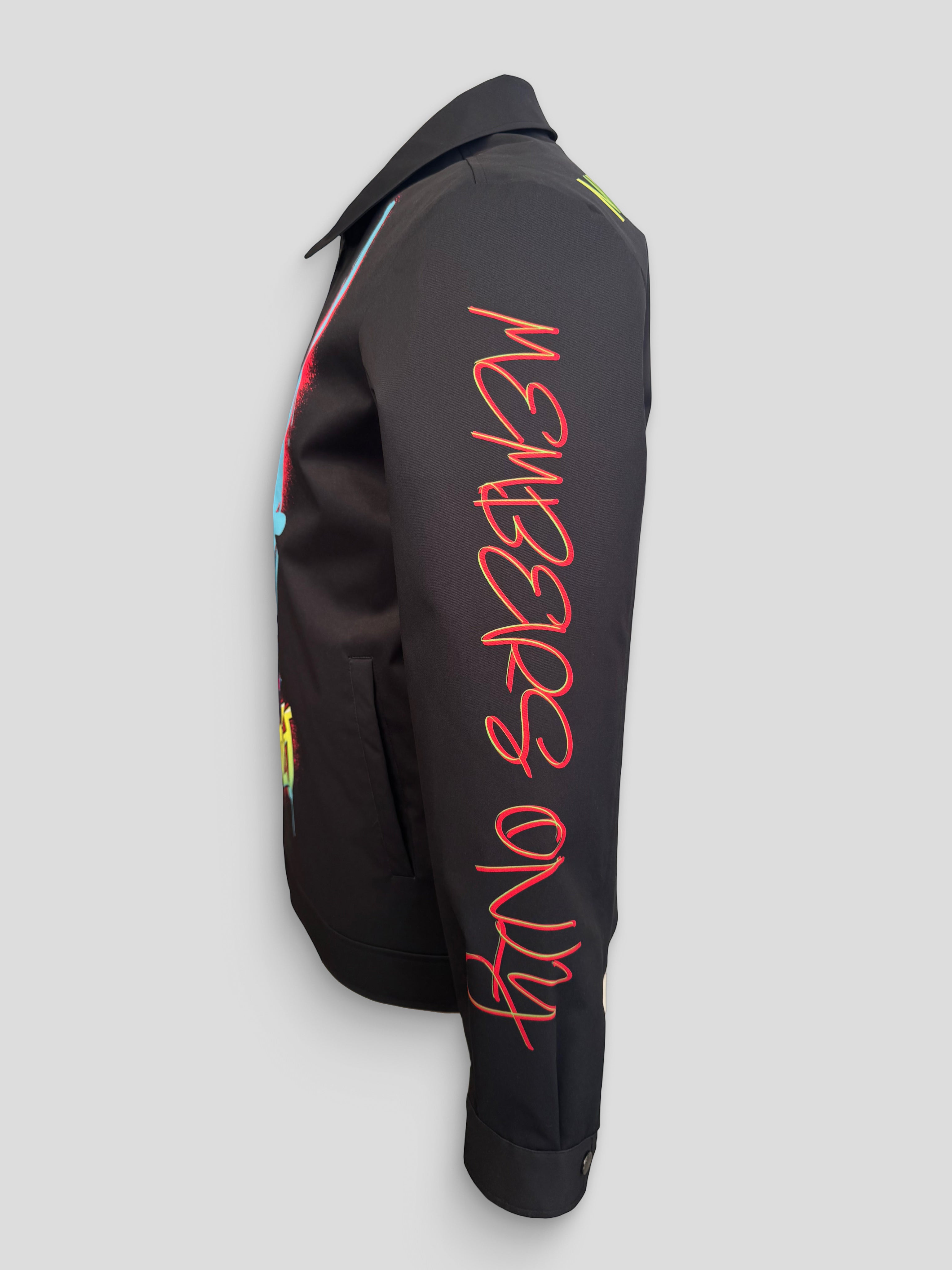 Looney Tunes Poly Mechanical Stretch Twill Jacket