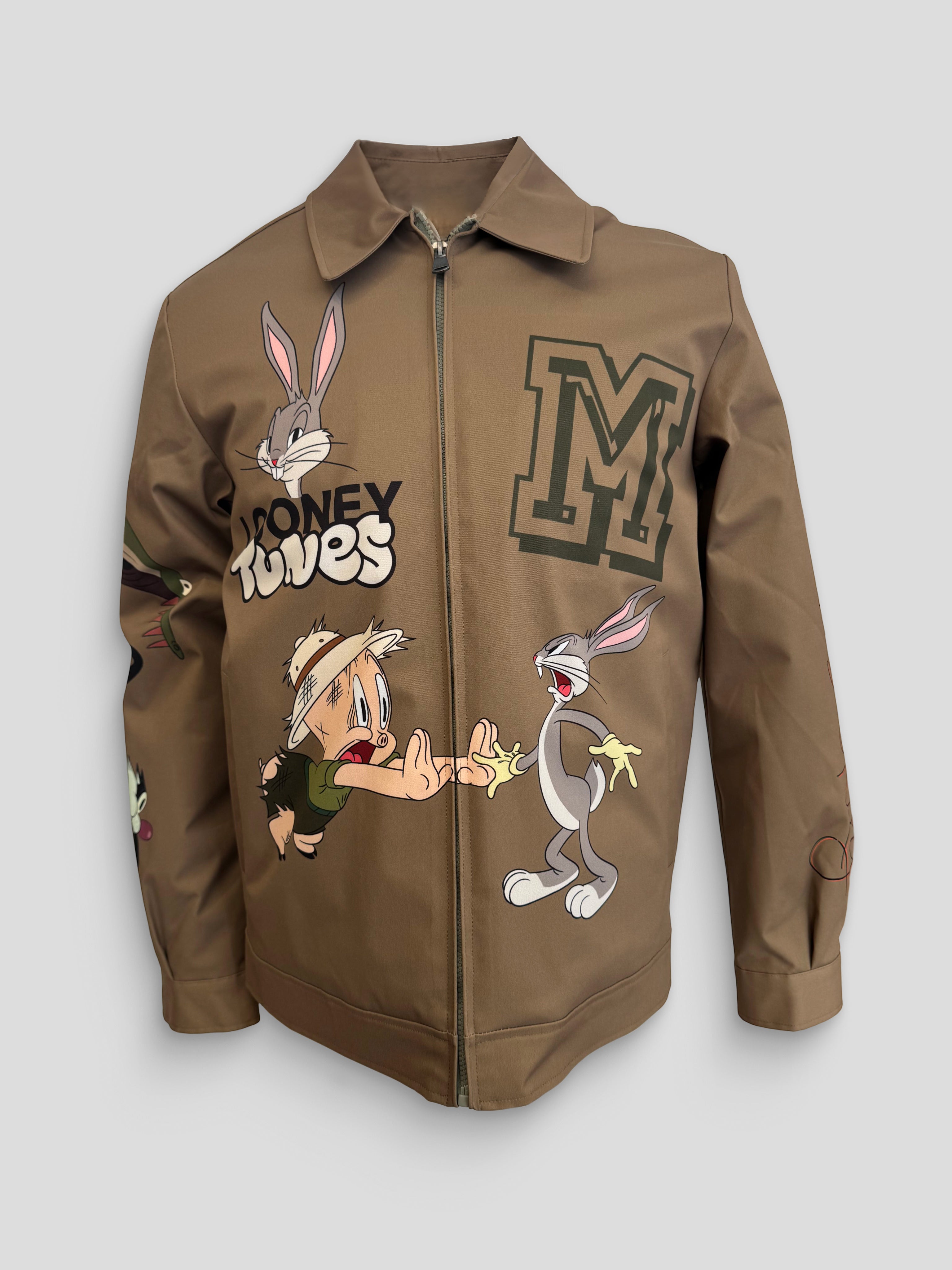 Looney Tunes Poly Mechanical Stretch Twill Jacket