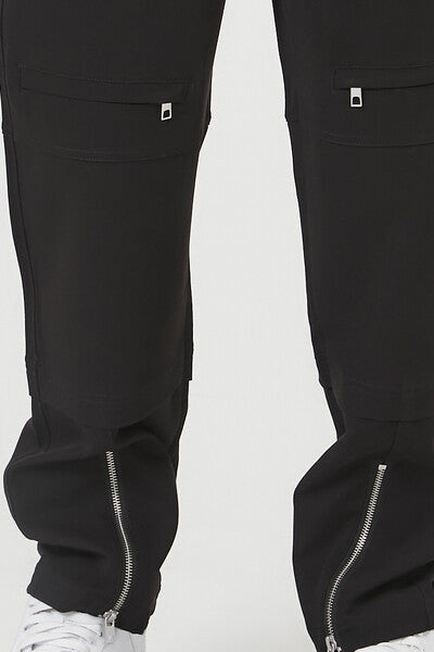 Slim-Fit Twill Cargo Pants