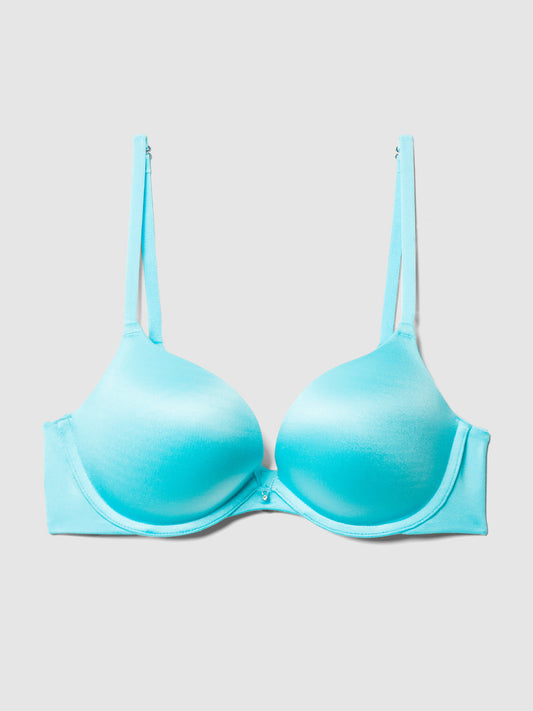 Hollywood Heartthrob Push Up Bra - Bachelor Button
