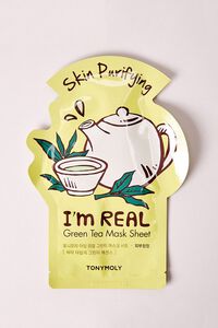 GREEN I'm Real Green Tea Mask Sheet Skin Purifying, image 1