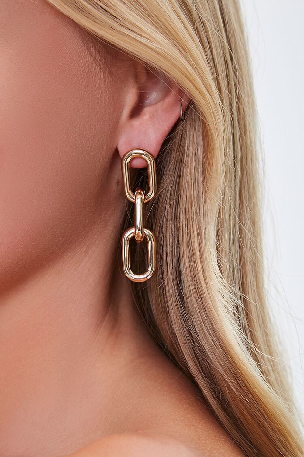 GOLD Chain Duster Earrings, image 1