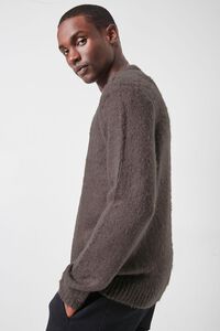 TAUPE Brushed Purl Knit Sweater, image 2