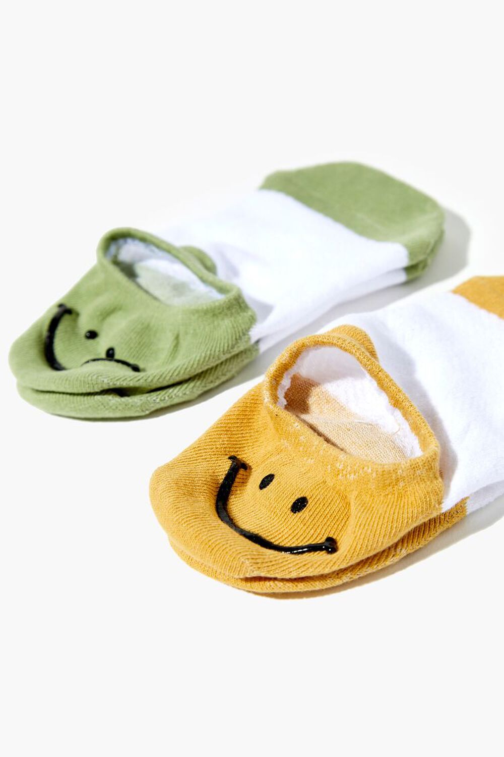 Happy Face No-Show Sock Set - 2 Pack, image 3