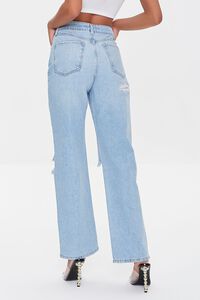 LIGHT DENIM Premium Destroyed 90s-Fit Jeans, image 4