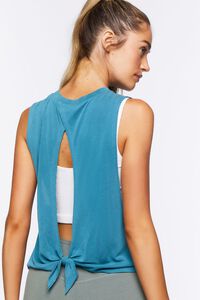 TURKISH TILE/MULTI Active Stay Chill Graphic Muscle Tee, image 3