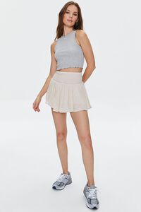 SAND Ruffle-Hem Mini Skirt, image 5