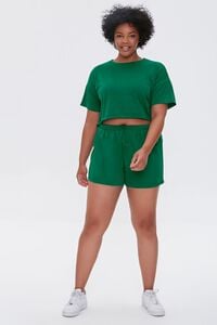 JADE Plus Size French Terry Tee, image 4