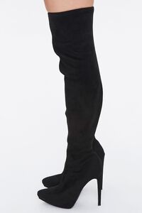 BLACK Over-the-Knee Stiletto Boots, image 2