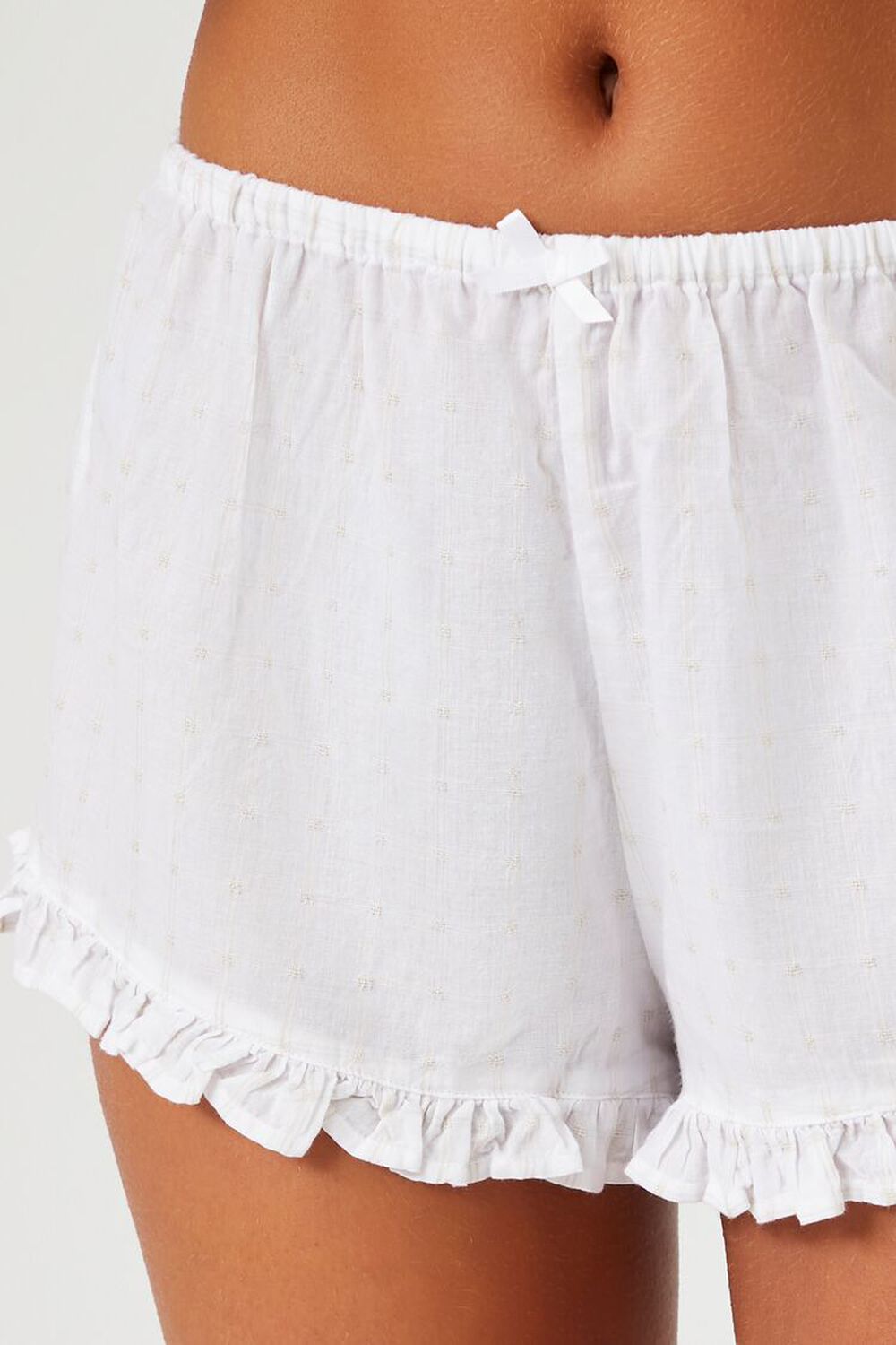 Cute Beige Shorts - Lounge Shorts - PJ Shorts - Ruffle Shorts - Lulus