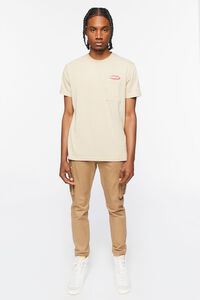TAUPE/RED Mobility Graphic Pocket Tee, image 4