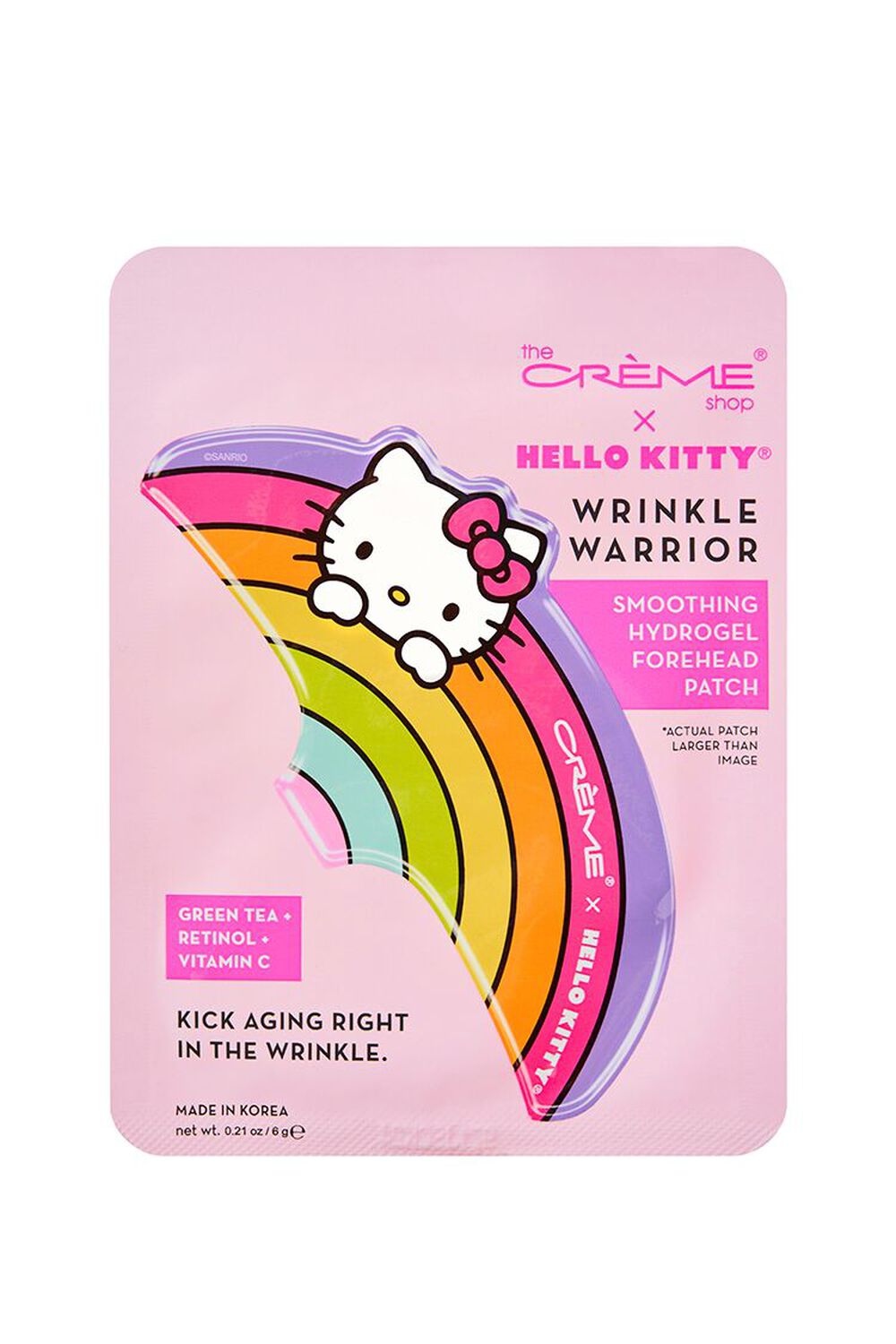The Crème Shop Hello Kitty - Wrinkle Warrior Smoothing Hydrogel Forehead Patch, image 3
