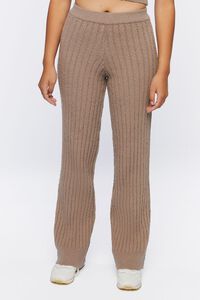 TAUPE Rib-Knit Cami & Pants Set, image 6