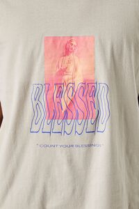 TAUPE/MULTI Count Your Blessings Graphic Tee, image 5