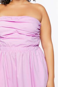 WISTERIA Plus Size Strapless Midi Dress, image 5
