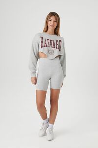 HEATHER GREY Harvard Graphic Pullover, image 4
