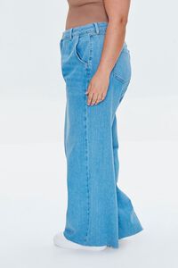 MEDIUM DENIM Plus Size Wide-Leg Jeans, image 3
