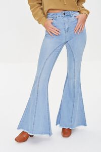 MEDIUM DENIM Premium Flare Jeans, image 2