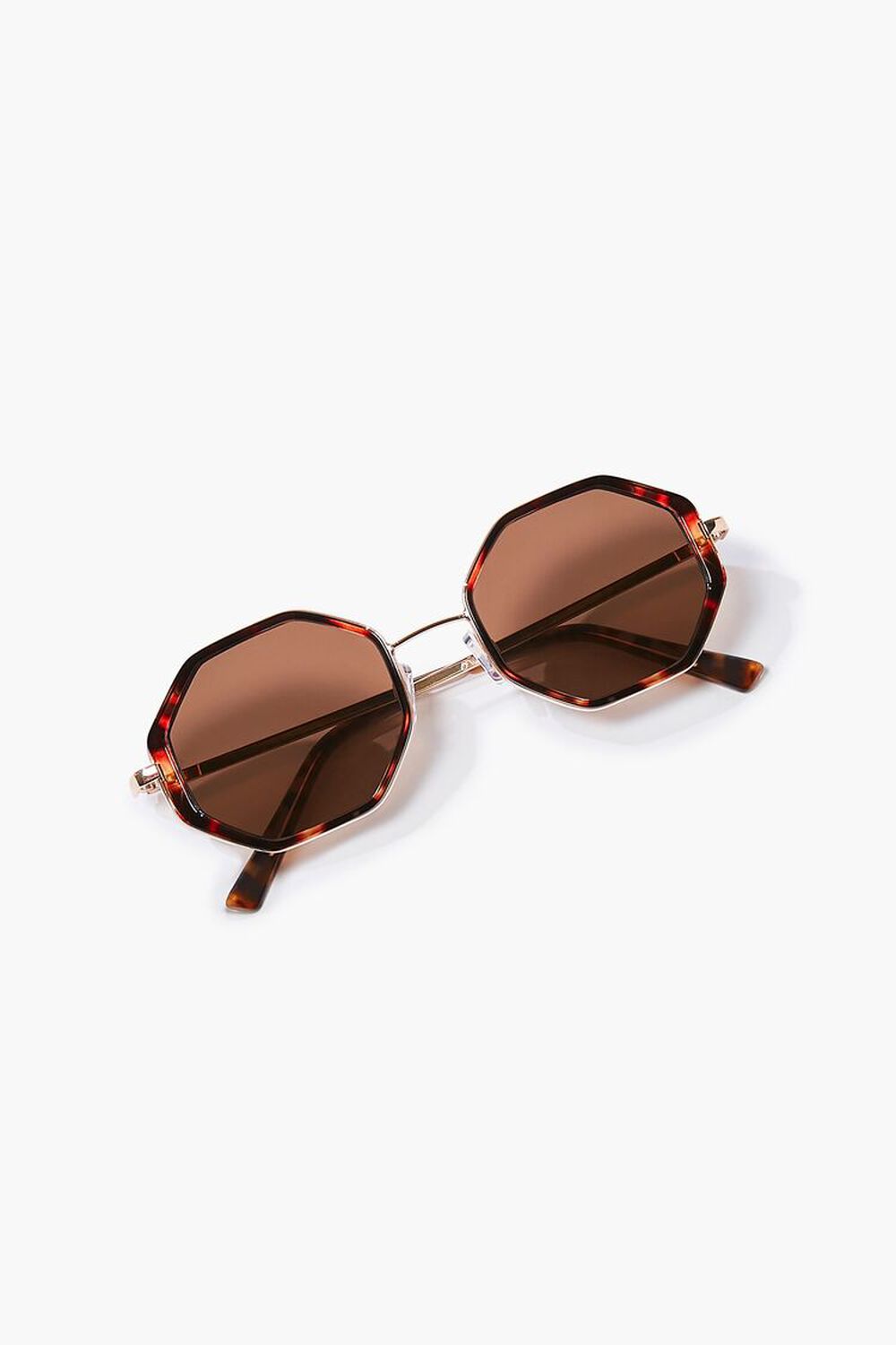 Tortoiseshell Geo Sunglasses, image 1