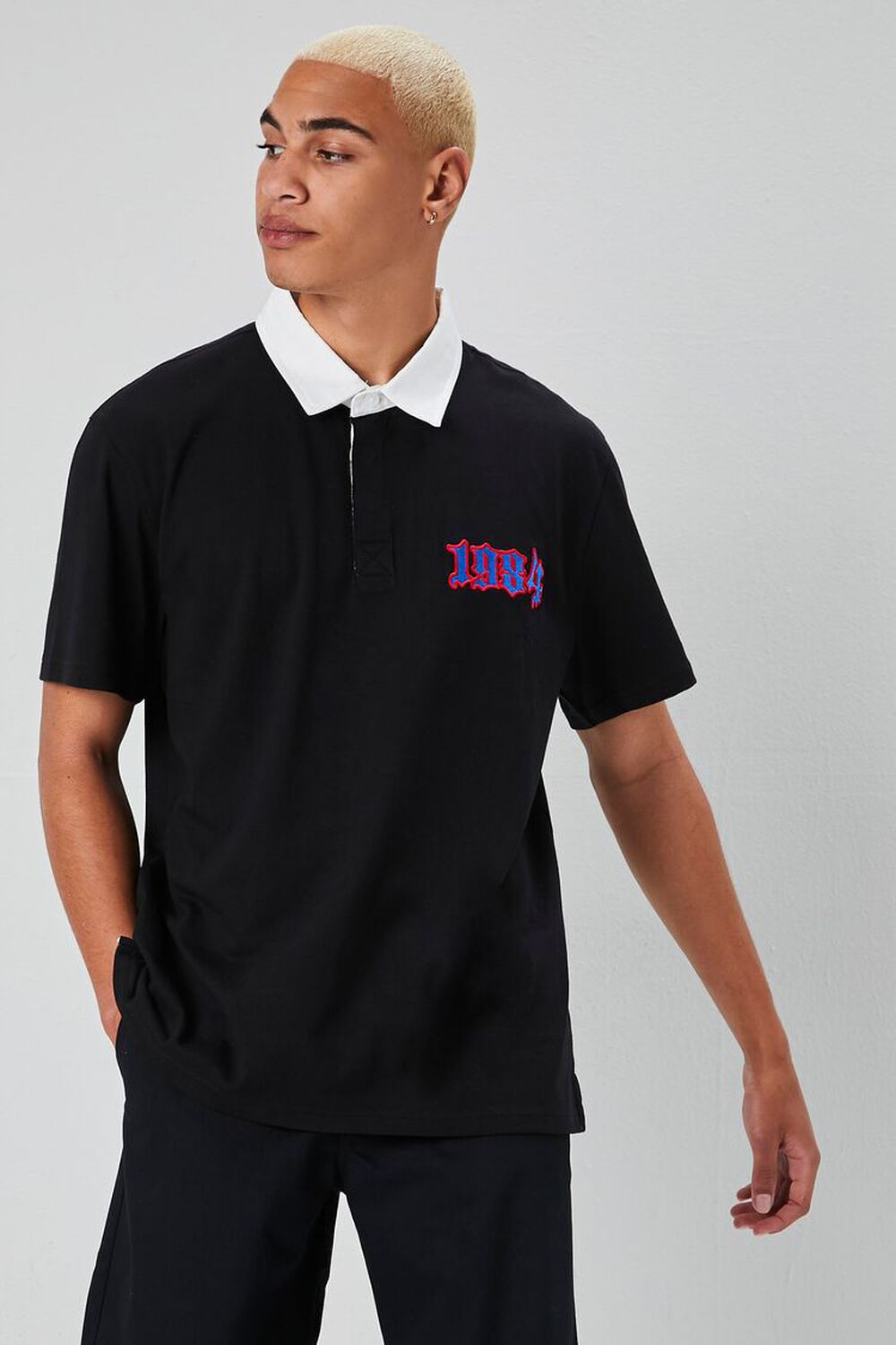 Embroidered USA Polo Shirt
