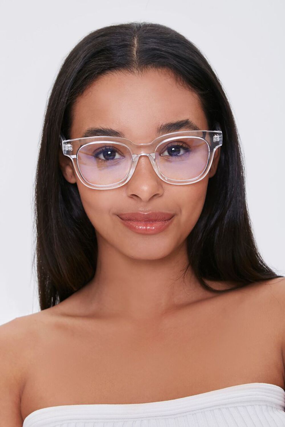 CLEAR/CLEAR Blue Light Reader Glasses, image 1