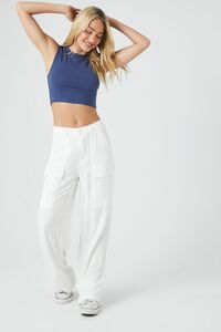 Cropped Crew Muscle Tee, image 4