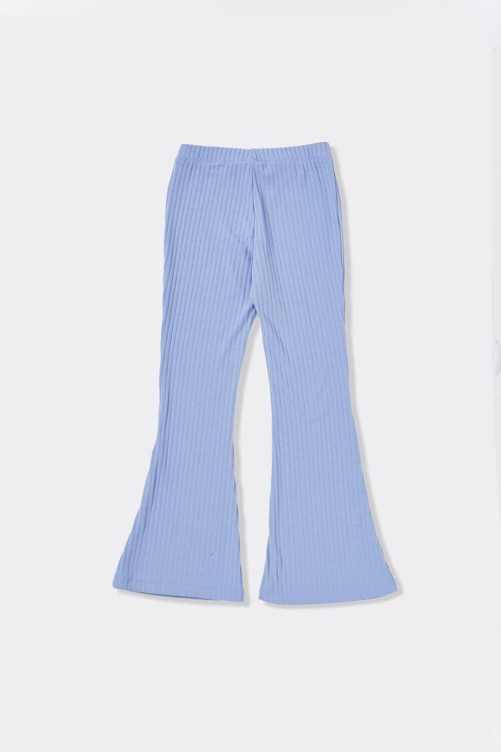 BLUE Girls Ribbed Flare Pants (Kids), image 2