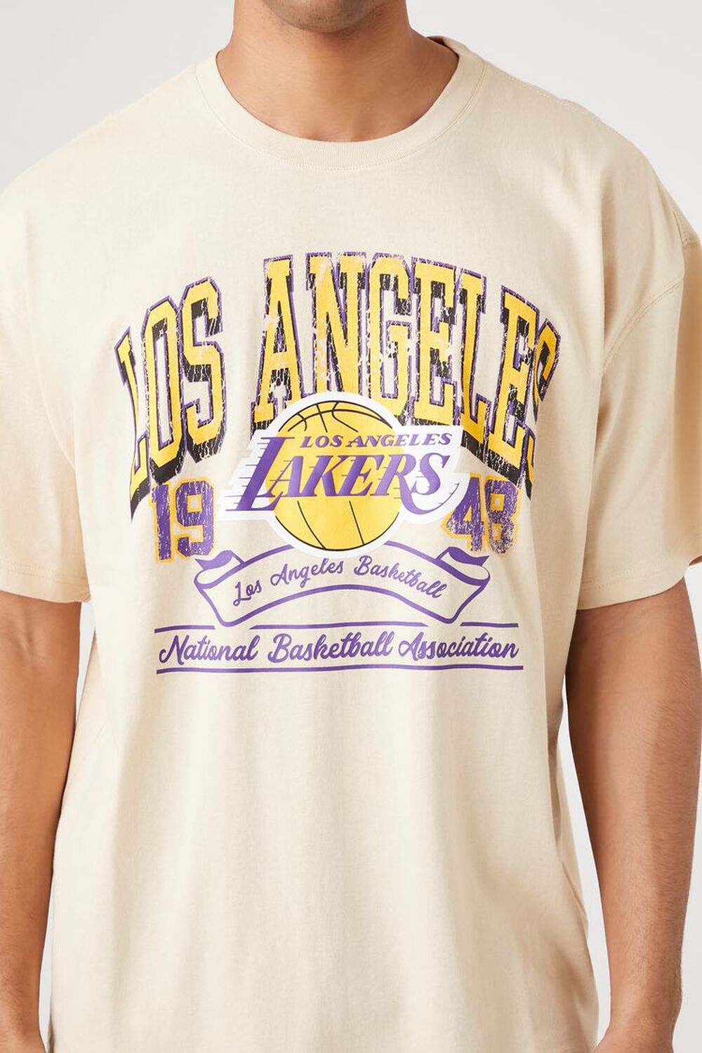 Embroidered Los Angeles Lakers Jersey | Forever 21
